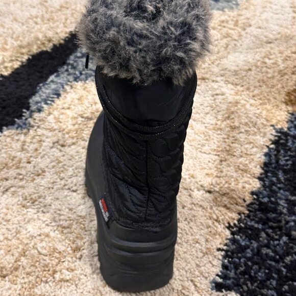 Ice Fields Women's Shirley Black 2 Tall Winter Boots Size 8 - Picture 6 of 15